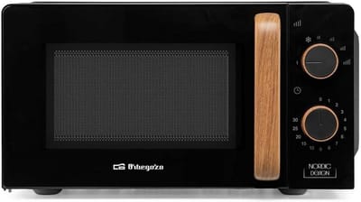 Magnetron Zwart - Magnetronoven - Snel Eten Opwarmen - Met Ontdooifunctie - 20 liter - Zwart