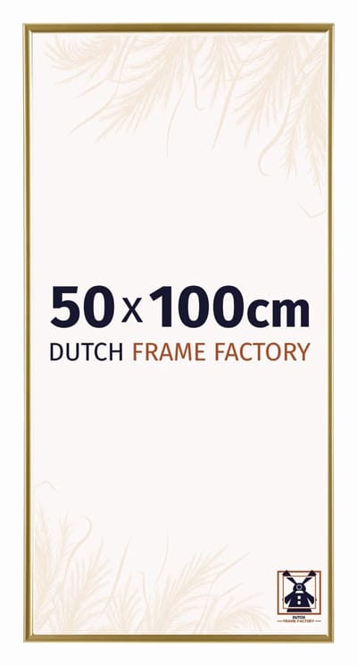 Fotolijst 50x100 cm - Kunststof - Goud - Easy