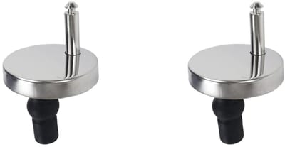 Toiletbril Scharnieren - Bevestigingen Toiletzitting - Toilet Reparatie - Snelle Bevestiging - 1.9 inch - Zwart