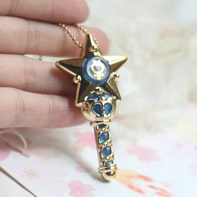 Bandai Gashapon Sailor Moon Transformer Toverstaf Doos Ei Mobiele Telefoon Ketting Hanger Hanger Figuur Speelgoed