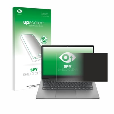 upscreen - privacy screenprotector voor Lenovo ThinkPad T14 Gen 2 - Folie Beschermfolie Blauwlichtfilter