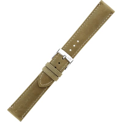 Morellato Kahlo Groen Leren Horlogeband 20mm - Extra Zacht