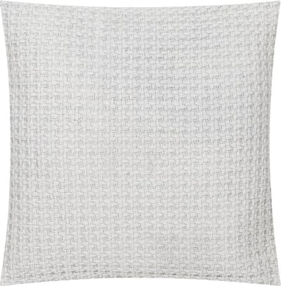 Stonewash Dobby Knit Silver Gr Kussen | 45 X 45 | Sierkussen Voor Woonkamer Of Slaapkamer