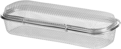 SHIMOYAMA Dishwasher Basket, 304 Stainless Steel Cutlery Basket for Tableware, Spoons, Forks, Chopsticks