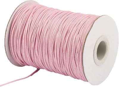Kleurrijke waxkoord armbanden van 3,5 mm x 40 m voor DIY sieraden en handwerk, elastisch en sterk knoopkoord
