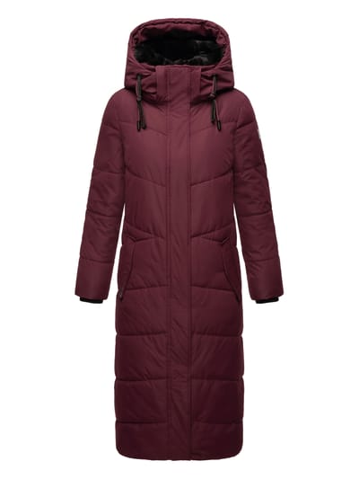 Navahoo dames gewatteerde winterjas Hingucker – Extra Lang & Warm