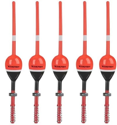 Visdobbers Balsa Hout Voor Crappie en Panfish - 5 Stuks