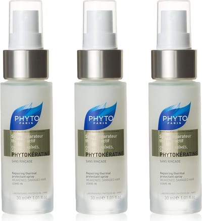 Phyto Paris Phytokératine Repairing thermal protectant spray Weakened, Damaged Hair 30ml x 3