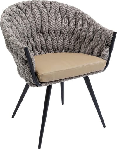 Kare Eetkamerstoel Knot Tweed