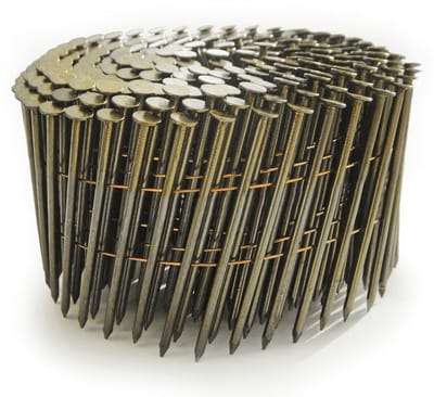 Bostitch F280S70Q Serie - Gekrulde Spiraalnagels - 2,8 x 70 mm - Zwarte Staal - Volle Kop