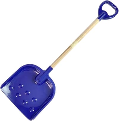 Kinder Sneeuwschep - Strandschep Tuinschep - Buiten Spelen - Lichtgewicht Ontwerp - 28 x 25 x 6 cm - Blauw