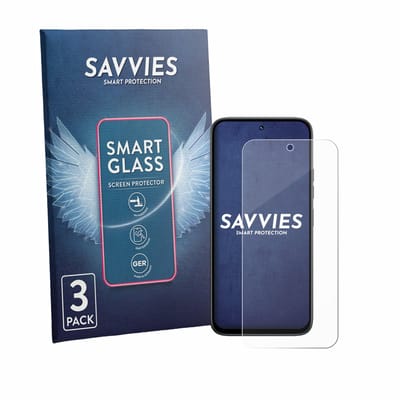 3 Stuks Savvies Screenprotector - geschikt voor Tecno Spark 50 4G - beschermfolie glas transparant
