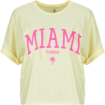 Only  T-shirt Korte Mouw ONLMINDY LIFE