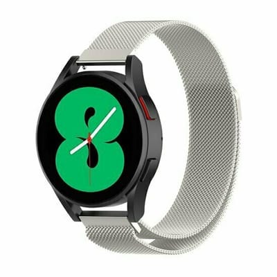 By Qubix - Milanese bandje - Starlight / Sterrenlicht - geschikt voor Huawei Watch 5 - 46mm