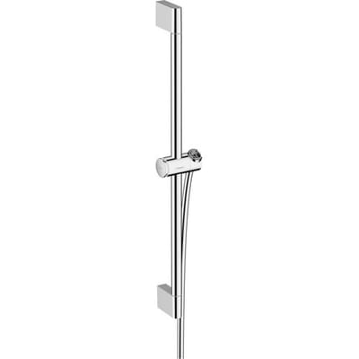 Hansgrohe Unica Glijstang Pulsify S - 65cm - met push-schuifstuk en doucheslang - hoogglans chroom