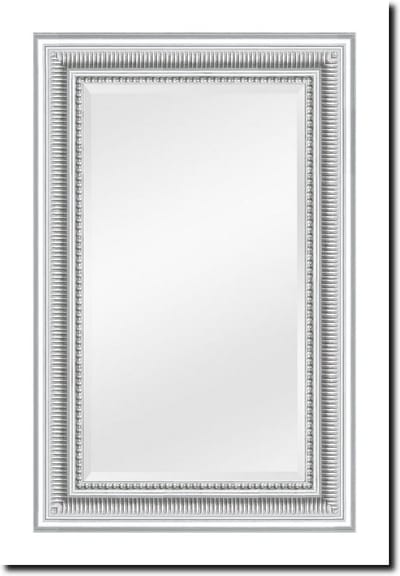 Spiegel Cesarino Zilver Buitenmaat 65x91cm