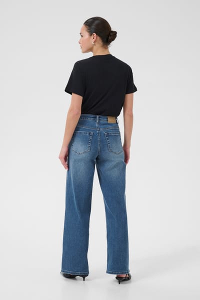 Wide leg jeans regular dames KAFFE KABrook