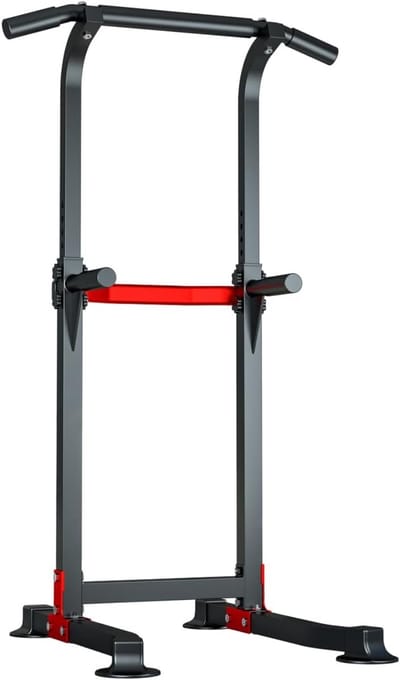 QIN® Squat Rack - Squat Wedge - Power Rack - Zwart - 82cm x 75cm x 210cm