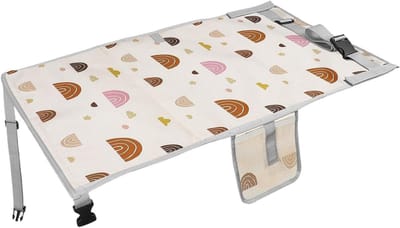 Vliegtuig Stoelverlenger - Reisbed Kinderen - Comfortabel Reizen - Waterdicht Materiaal - 76 x 44.5 cm - Niet gespecificeerd
