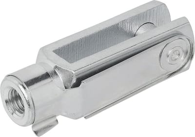 ProPlus Gaffel voor gasveer - Verzinkt staal - M10 schroefdraad - 71 x 20 mm
