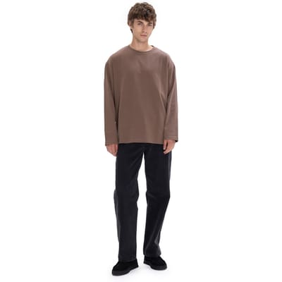 Ronde Hals Lange Mouwen T-Shirt