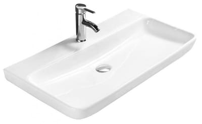 Mexen Lili opbouw waskom 81 x 47 cm, wit - 21138100