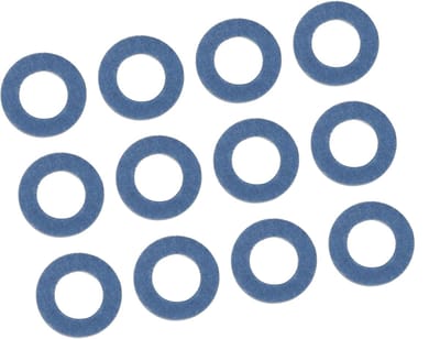 Dailygoods- Olieafvoer Stekker - 12 Stuks - Afdichtingen - Aluminiumlegering - Blauw - Binnendiameter 12 mm - Voorkomt Binnendringen van Olie - Oliedop