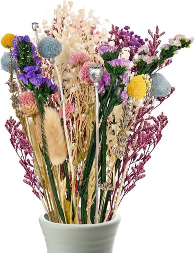 Droogbloemen Boeket en DIY Arrangementen voor Sfeervolle Decoratie in Slaapkamer en Woonkamer