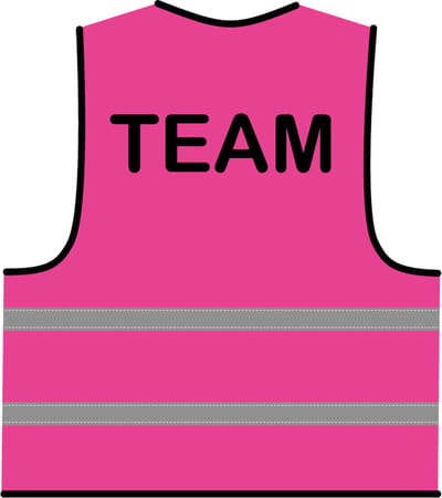 Team hesje roze