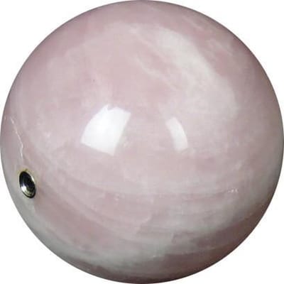 Edel-gedenk-steen Bol 60mm, Roze Kwarts
