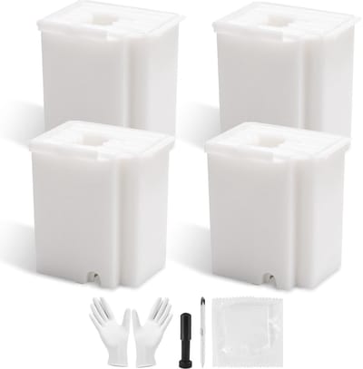 Dailygoods- Onderhoudsbox met Absorberende Spons - Vervangingsset 4x