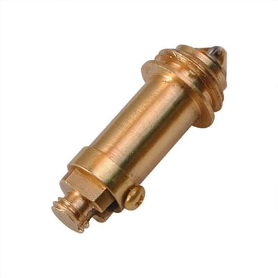 Wastafel Plug - Afvoer Stopper - Badkamer Reparatie - Veermechanisme Klik - 16mmx28mm - Koper