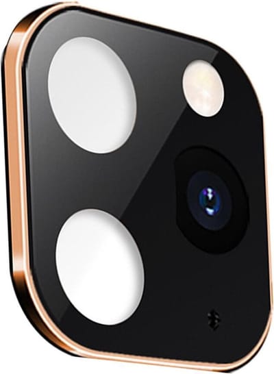 Achtercamera Lens Beschermer Geschikt voor iPhone 11 – Premium – Goud
