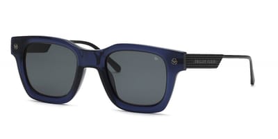 Philipp Plein SPP105M Blu trasparente 50/24/145 MAN Zonnebrillen