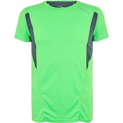 Diadora Reflecterend wedstrijd-T-shirt met ronde hals voor heren (Groene Fluo)
