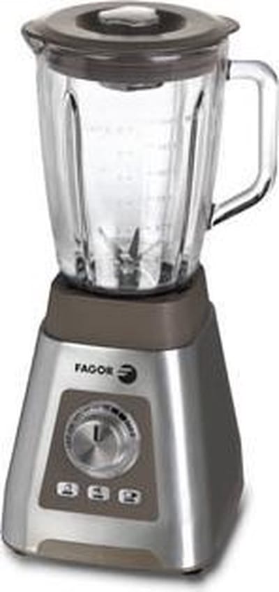 Fagor Blender BV-1000X - Smoothie Maker - 1.5L - 1000W - Bruin RVS