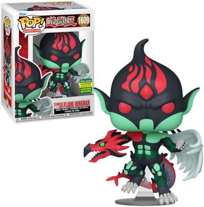 Funko Pop! Animation: Yu-Gi-Oh - Elemental Hero Flame Wingman #1609 [2024 Summer Convention Exclusive]