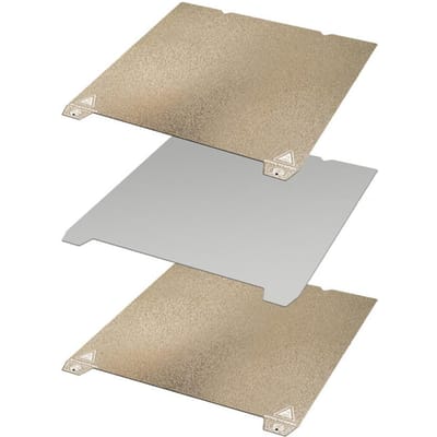 PEI-bouwplaat 3D-printbed Dubbelzijdig getextureerd PEI-oppervlak Magnetisch verenstaal Flexibel 3 gray