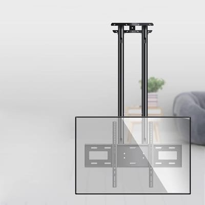 Verstelbare Tv Beugel - Plafondbeugel Tv - Optimaal Zicht - Volledige Bewegingsvrijheid - Tot 80 Inch - Zwart