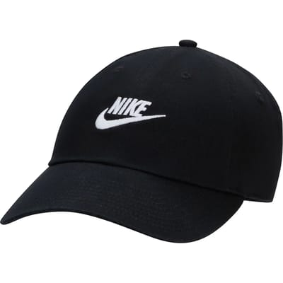 Nike Cap Club Futura - Zwart/Wit - Maat S/M