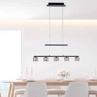 HYDRA LED Plafondlamp Zwart 540lm Warm Wit - PaulNeuhaus