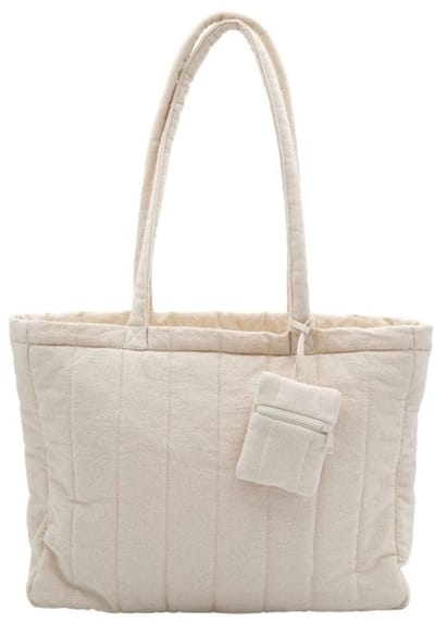 Leeff Tote Bag Thea – Beige – Gerecycled katoen