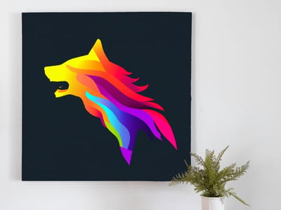Color is coming | Color is coming | Kunst - 80x80 centimeter op Forex | Foto op Forex