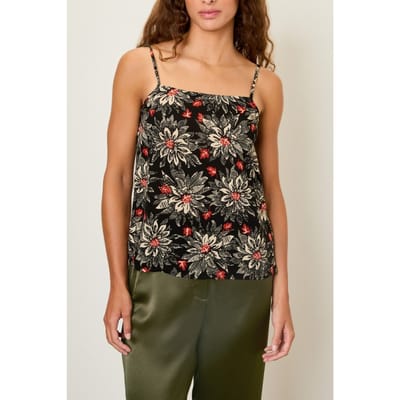 American Vintage Belabay Top Lisa Maat: S | Mouwloze Tops Outlet | Dames | Zwart