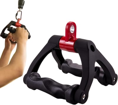 Ergonomische D-handgreep kabelbevestiging voor sportschool - Antislip en comfortabele grip voor optimale krachttraining