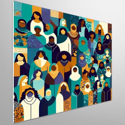 Kunstprint | Wanddecoratie | Forex | 80 × 80 cm