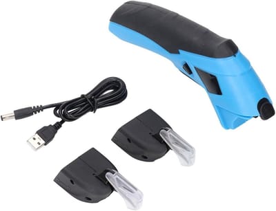 Elektrische Schaar - Draadloos Snijgereedschap - Stoffen Knippen - Oplaadbaar Met USB - One Size - One Color