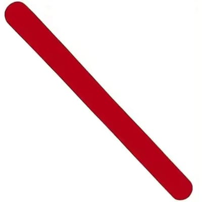 Ronde Padel Racketbeschermer Neutraal Rood
