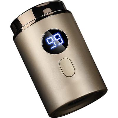 Elektrische Mini Scheerapparaat Oplaadbaar Full Body Wash Reis Auto Draagbaar Scheerapparaat voor Mannen goud