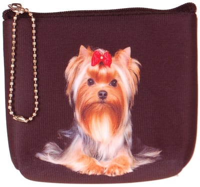 Kleine portemonnee yorkshire terrier